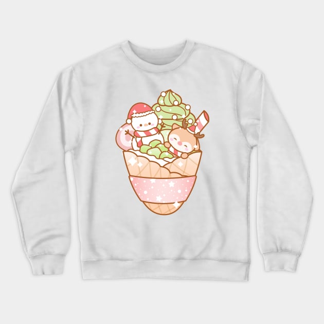 Christmas Crepe Crewneck Sweatshirt by verciata